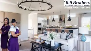 NEW HOME TOUR IN POTOMAC, MARYLAND | TOLL BROTHERS