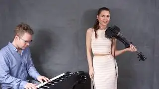 Summer by Calvin Harris electric violin and piano cover. Simon and Alex. The Harmony duo.