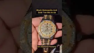 Iced Out Black AP Moissanite &ndash; Looks Like &pound;50k For Pennies! 🔥Uk Watches Billionaire