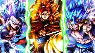 THIS TRIPLE GOGETA SETUP IS PRETTY GOOD- DRAGON BALL LEGENDS