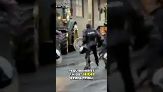 Farmers vs. EU: Epic Tractor Protest in Brussels!