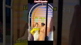 Lisa and priyanka chopra interaction 🤗#blackpink #priyankachopra #lalisa