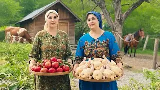 Rustic Village Cooking: Traditional Seer Anar (Garlic & Pomegranate Stew from Northern Iran)