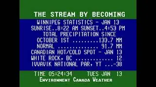 Winnipeg Weather Channel Archive - Jan 12th 2026 [Part 2]