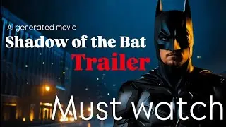 Shadow of the Bat trailer | ai generated fan film trailer | ai generated film 2024 #batman #aifilm