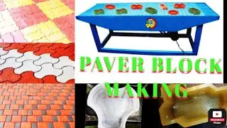 interlocking paper block making machine