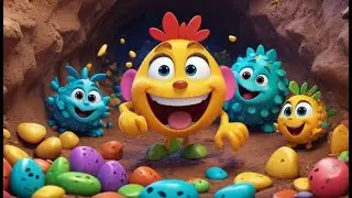 Max the Mole Digs for Gold | Fun Mole Song for Kids | Underground Adventure Rhyme for Toddlers