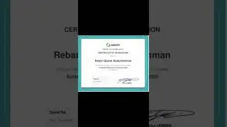 Ugreen -Green buildig school, Certificate of graduation_Sustainable materials Live workshop 2025