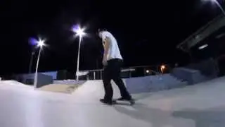 Patricio Becerra 2 lineas en puente skate