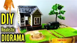 Simple and Easy Realistic Diorama for Beginners|Realistic Scenery Diorama|Thankuz world
