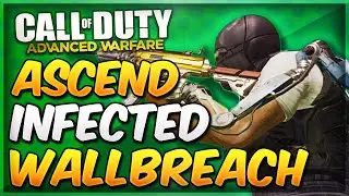 COD Advanced Warfare Ascend Infected Wallbreach Glitch! (AW Ascend Infected Glitches)