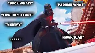 Fortnite AI Darth Vader Compilation | Clen Reacts to Pato Rey