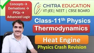 L-11 Refrigerator | Thermodynamics | Class 11 Physics | JEE Main, JEE Advanced & NEET