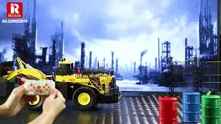 REOBRIX 22009-10 Loader Building Block Technic RC Engineering 1876 Pcs Brick Toys