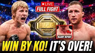 BREAKING: Paddy Pimblett vs Justin Gaethje FULL FIGHT!