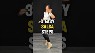 Try these 3 easy Salsa steps! Salsa Tutorial For Beginners #salsa #dance #tutorial