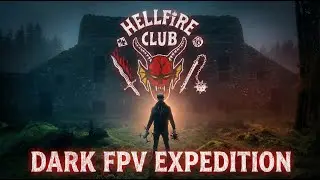 Hellfire Club Ireland 🇮🇪 |  Dark FPV cinematic flight expedition 🔥 #explore #drone #strangerthings