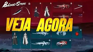 VAZOU TUDO! 🔥 BLEACH x BLOOD STRIKE 😱 SKINS, PASSE E ARMAS EM GAMEPLAY MOSTREI TUDO ANTES DE LAN&Ccedil;AR
