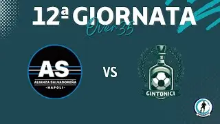 Il Mundialito Tna Over35 2025/2026, 12^giornata: Alianza Salvadorena - Gintonici