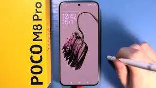 POCO M8 Pro 5G: How to Add The Glass Effect To Wallpapers