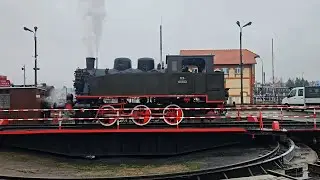 Parow&oacute;z TKh05353, #Parowozownia #Wolsztyn, 09.12.2025.