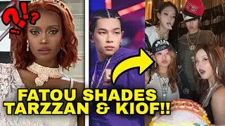 BLACKSWAN&rsquo;s Fatou shades ALLDAY PROJECT&rsquo;s TARZZAN & KISS OF LIFE #kpop