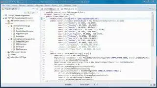 Traveling Salesman Problem (01+) + Genetic Algorithms (03) - JAVA Prototype Project (+SQLite DB)