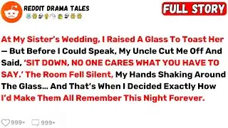 At My Sister’s Wedding, I Raised A Glass To Toast Her — But Before I Could... - Best Reddit Stories
