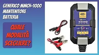RECENSIONE (2026) : Generico MMCH-1000 Mantenitore Batteria. DETTAGLI