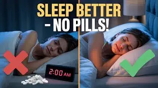 How to Sleep Better Without Pills | 6 Proven Tips to Fix Insomnia Naturally