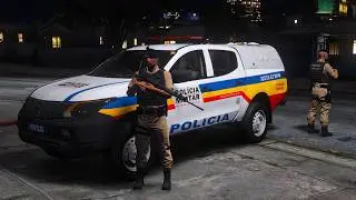 TÁTICO VAI ATENDER  OCORRÊNCIA DE 4SS4LTO A CAIXA ELETRÔNICO AS 00:00 HORAS - POLICIA NO GTA 5