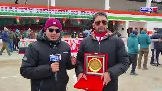 Ahmad Hussain Ambulance Driver of BHC & RC, Honoured with District Award for His Outstanding Service