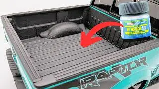 Quick & Easy! Bedliner For Your Model Truck. How To Video.