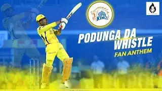 Podunga Da Whsitle | CSK Fan Anthem | IPL 2019 | Sai Kishore | Fredrick John | Rahul Varma
