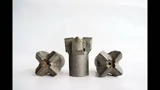 Mining Rock Cross Drill Bits For Pneumatic Rock Drill #rockdrillingtools #rockdrilling #mining
