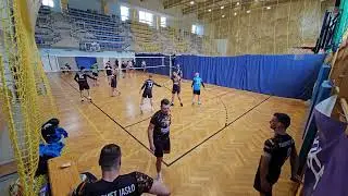 Final Małopolskiej Ligi TKKF w Tarnowie - Mecz 3 - Set 1
