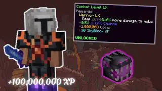 How I got to Combat 60.... (Hypixel Skyblock Movie)