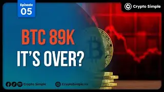 🆘BTC 89K - It's over?|Crypto Simple