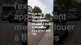 location appartement meubl&eacute; &agrave; Bruxelles en Belgique @RFI_Fr @LogementNews @VoyagerSpace