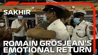 Romain Grosjean Meets The People Who Helped Save His Life | 2020 Sakhir Grand Prix