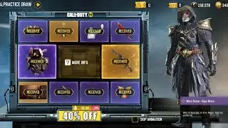 MEDIEVAL MALPRACTICE FULL DRAW CODM | LEGENDARY KN-44 DANCE OF DEATH COD MOBILE