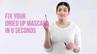 How to declump mascara