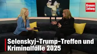 Selenskyj-Trump-Treffen und Kriminalfälle 2025 | KRONE ZU MITTAG