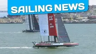 ‪AC72 / LOUIS VUITTON CUP - SEMIFINAL - RACE 3