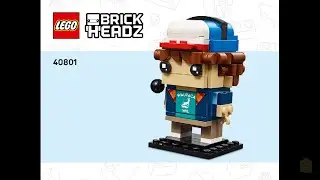 LEGO BrickHeadz 40801 &ndash; Complete Mike, Dustin, Lucas and Will Figures Instructions! (Booklet 02/04)