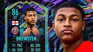 200K+ FOR 3⭐SKILLS?! 😵 86 FUTURE STARS BREWSTER PLAYER REVIEW! - FIFA 21 Ultimate Team