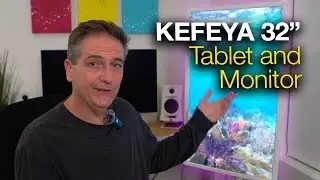 Biggest Android Tablet I've Ever Used! Kefeya 32 Inch Portable TV with Touchscreen Review