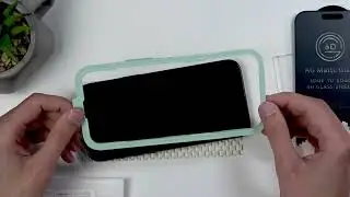 Wie bringe ich matte 6D Panzerglasfolie auf das iPhone 17 Pro Max an?