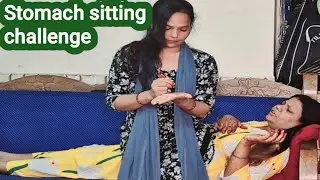 Stomach sitting in mehndi पेट पर बैठकर लिया बदला 😲new viral stomach setting comedy act🤣