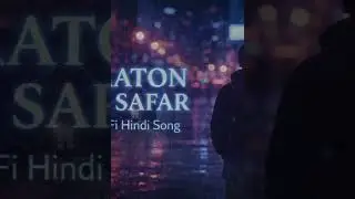 Raaton Ka Safar  #lofihindi#originalsong#hindilofi#aisong#lyricsvideo#khamoshsur
